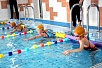 Состязания юных спортсменов по плаванию